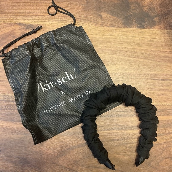 Kitsch Accessories - KITSCH X Justine Marjan Ruched Chiffon Headband